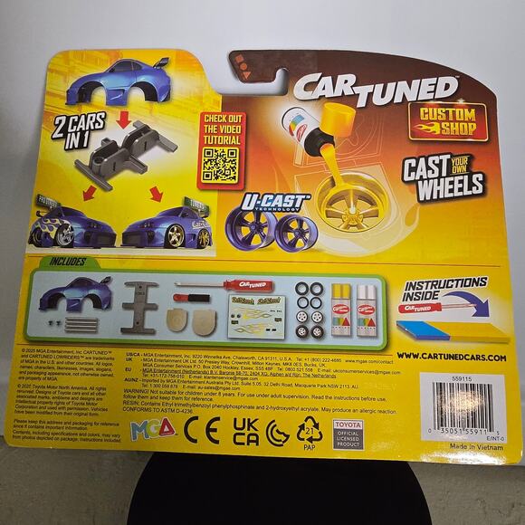 Car Tuned Custom Shop ’93 Supra U-Cast Kit | JDM Diecast Custom Builder Series 2 - Picture 5 of 5